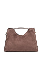 GIANNI CHIARINI - Borsa Aurora con Profilo Trapezoidale - Marrone - LIDIASHOPPING® - Official Website