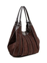 GIANNI CHIARINI - Borsa Dua Compatta con Pannelli Intrecciati - Marrone - LIDIASHOPPING® - Official Website