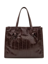 GIANNI CHIARINI - Borsa Marcella con Doppi Manici - Marrone - LIDIASHOPPING® - Official Website