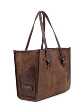 GIANNI CHIARINI - Marcella Bag with Ribbed Surface - Brown - LIDIASHOPPING® - Official Website