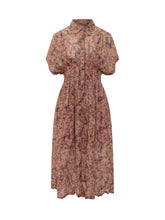 BA&SH - Abito Adena con Stampa Floreale - Rosa - LIDIASHOPPING® - Official Website