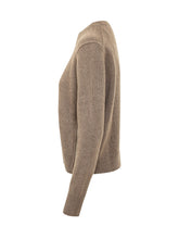 BA&SH - Maglia Cheyla Girocollo - Marrone - LIDIASHOPPING® - Official Website