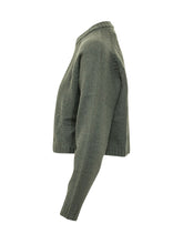BA&SH - Maglia Corvy Corta con Maniche Raglan - Verde - LIDIASHOPPING® - Official Website