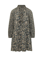 BA&SH - Kimia Dress with Floral Print - Green - LIDIASHOPPING® - Official Website