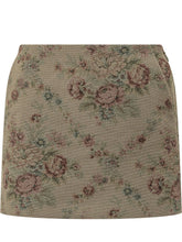 BA&SH - Rhea Floral Print Miniskirt - Green - LIDIASHOPPING® - Official Website