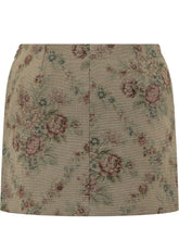 BA&SH - Rhea Floral Print Miniskirt - Green - LIDIASHOPPING® - Official Website