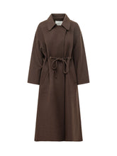BA&SH - Kate Belted Coat - Brown - LIDIASHOPPING® - Official Website