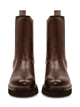 DUCANERO - Stivaletto Chelsea con Suola Carrarmato - Marrone - LIDIASHOPPING® - Official Website