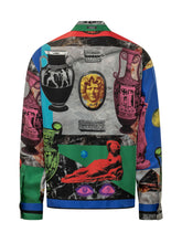 VERSACE - Camicia Informal Geo con Stampa Figurativa - Multicolore - LIDIASHOPPING® - Official Website