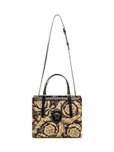 VERSACE - Borsa Tote Media con Motivo Ornamentale - Nero - LIDIASHOPPING® - Official Website