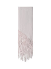VANISÉ - Mantella Caterina con Frange Lunghe - Bianco - LIDIASHOPPING® - Official Website