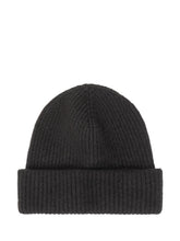VANISÉ - Berretto Joslyn a Coste - Nero - LIDIASHOPPING® - Official Website