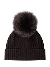 VANISÉ - Cuffia Lola con Pompon - Marrone - LIDIASHOPPING® - Official Website