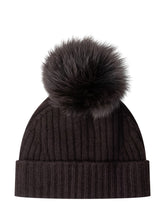 VANISÉ - Cuffia Lola con Pompon - Marrone - LIDIASHOPPING® - Official Website