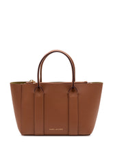 MARC JACOBS - Borsa The Medium Tote con Doppi Manici - Marrone - LIDIASHOPPING® - Official Website
