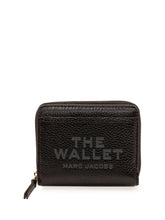 MARC JACOBS - The Mini Compact Wallet with Zip - Black - LIDIASHOPPING® - Official Website