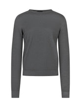 AROVESCIO - Crew Neck Sweater with Ribbed Trims - Green - LIDIASHOPPING® - Official Website