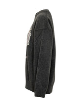 GANNI - Maglia Oversize con Grafica Floreale - Nero - LIDIASHOPPING® - Official Website