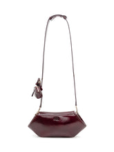 GANNI - Borsa Bou East West Box - Rosso - LIDIASHOPPING® - Official Website