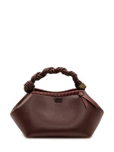 GANNI - Bou Small Bag with Braided Handle - Red - LIDIASHOPPING® - Official Website