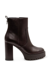 PINKO - Stivaletto Clara con Plateau - Marrone - LIDIASHOPPING® - Official Website