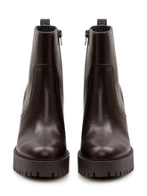 PINKO - Stivaletto Clara con Plateau - Marrone - LIDIASHOPPING® - Official Website