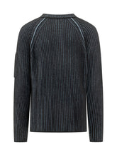 C.P. COMPANY - Felpa Girocollo a Coste - Blu - LIDIASHOPPING® - Official Website