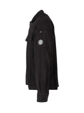 C.P. COMPANY - Overshirt con Tasche Applicate - Nero - LIDIASHOPPING® - Official Website