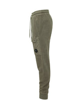 C.P. COMPANY - Pantaloni Jogger Cargo con Tasca Laterale - Verde - LIDIASHOPPING® - Official Website