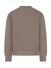 C.P. COMPANY - Felpa Girocollo con Tasca sulla Manica - Grigio - LIDIASHOPPING® - Official Website