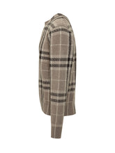 BURBERRY - Dolcevita con Motivo a Rombi - Beige - LIDIASHOPPING® - Official Website