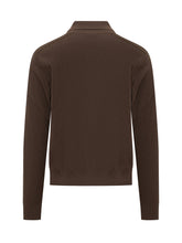 BURBERRY - Polo Marcus a Maniche Lunghe - Marrone - LIDIASHOPPING® - Official Website