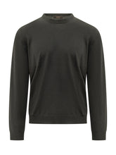 ZANONE - Maglia Girocollo con Bordi a Coste - Nero - LIDIASHOPPING® - Official Website