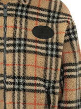 BURBERRY - Fiona Hooded Jacket with Check Pattern - Beige - LIDIASHOPPING® - Official Website