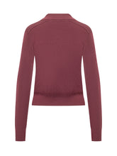 BURBERRY - Mandy Long Sleeve Polo - Red - LIDIASHOPPING® - Official Website