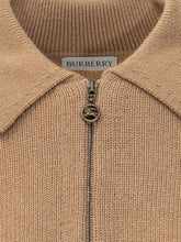 BURBERRY - Cait Half Zip Polo - Beige - LIDIASHOPPING® - Official Website
