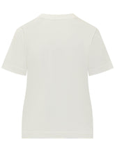 BURBERRY - Frankie T-shirt con Inserto Check Laterale - Bianco - LIDIASHOPPING® - Official Website