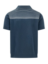 CASABLANCA - Polo Pyramid a Maniche Corte - Blu - LIDIASHOPPING® - Official Website