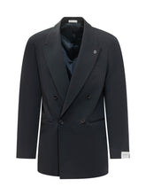 BRERAS - Giacca Doppiopetto con Revers a Punta - Blu - LIDIASHOPPING® - Official Website