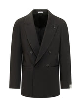 BRERAS - Giacca Doppiopetto con Revers a Punta - Nero - LIDIASHOPPING® - Official Website