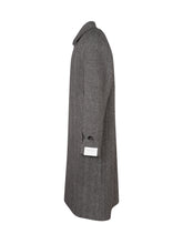 BRERAS - Cappotto Lungo con Motivo Spigato - Grigio - LIDIASHOPPING® - Official Website