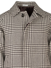 BRERAS - Cappotto Lungo con Motivo a Quadri - Marrone - LIDIASHOPPING® - Official Website