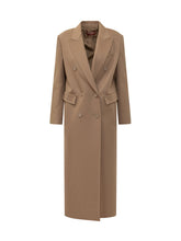 MAX MARA STUDIO - Long Coat with Belt - Beige - LIDIASHOPPING® - Official Website
