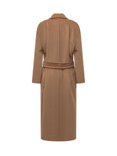 MAX MARA STUDIO - Long Double Breasted Coat - Beige - LIDIASHOPPING® - Official Website
