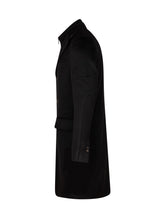 CORNELIANI - Cappotto Monopetto con Inserto Interno - Nero - LIDIASHOPPING® - Official Website