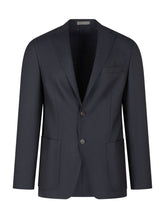 CORNELIANI - Blazer Monopetto con Due Bottoni - Blu - LIDIASHOPPING® - Official Website