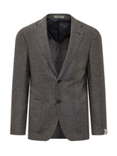 CORNELIANI - Check Blazer with Patch Pockets - Brown - LIDIASHOPPING® - Official Website