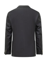 CORNELIANI - Double Breasted Blazer with Patch Pockets - Blue - LIDIASHOPPING® - Official Website
