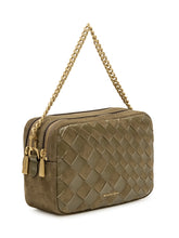 MICHAEL MICHAEL KORS - Bryant Camera Bag with Chain - Green - LIDIASHOPPING® - Official Website