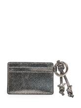 MICHAEL MICHAEL KORS - Portacarte Jet Set con Charm a Stella - Argento - LIDIASHOPPING® - Official Website